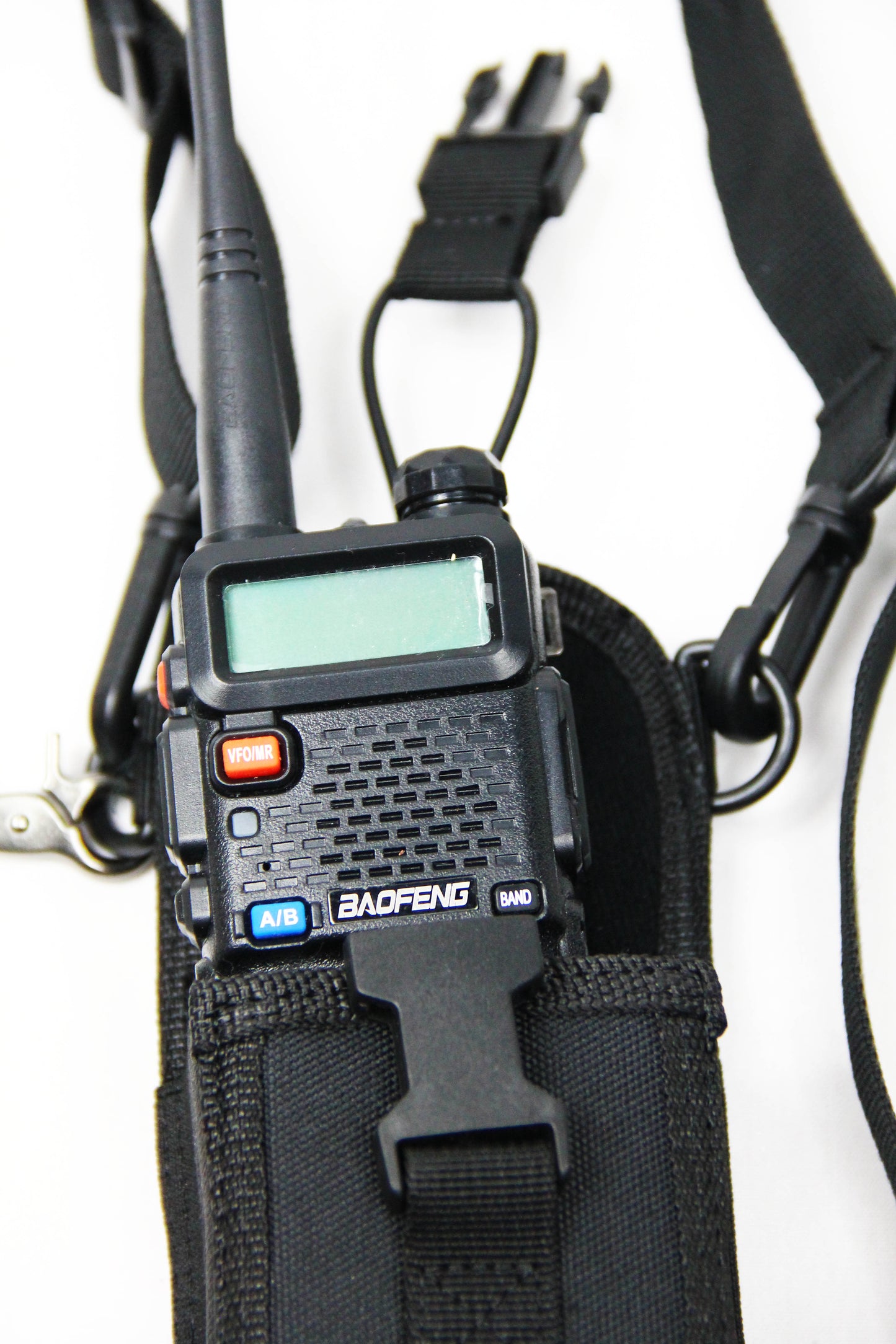 X-FIRE® ‘Radio Strap’ Washable Firefighter EMS Portable Radio Shoulder/Duty Belt Holder w/ Anti-Sway Strap