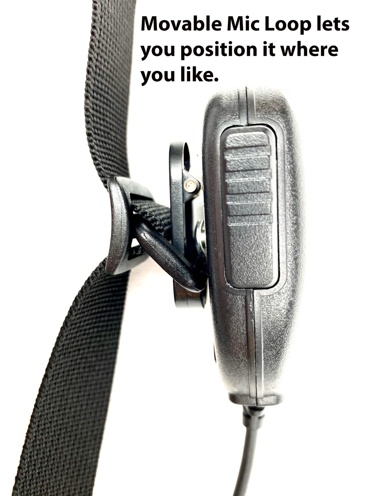 X-FIRE® ‘Radio Strap’ Washable Firefighter EMS Portable Radio Shoulder/Duty Belt Holder w/ Anti-Sway Strap