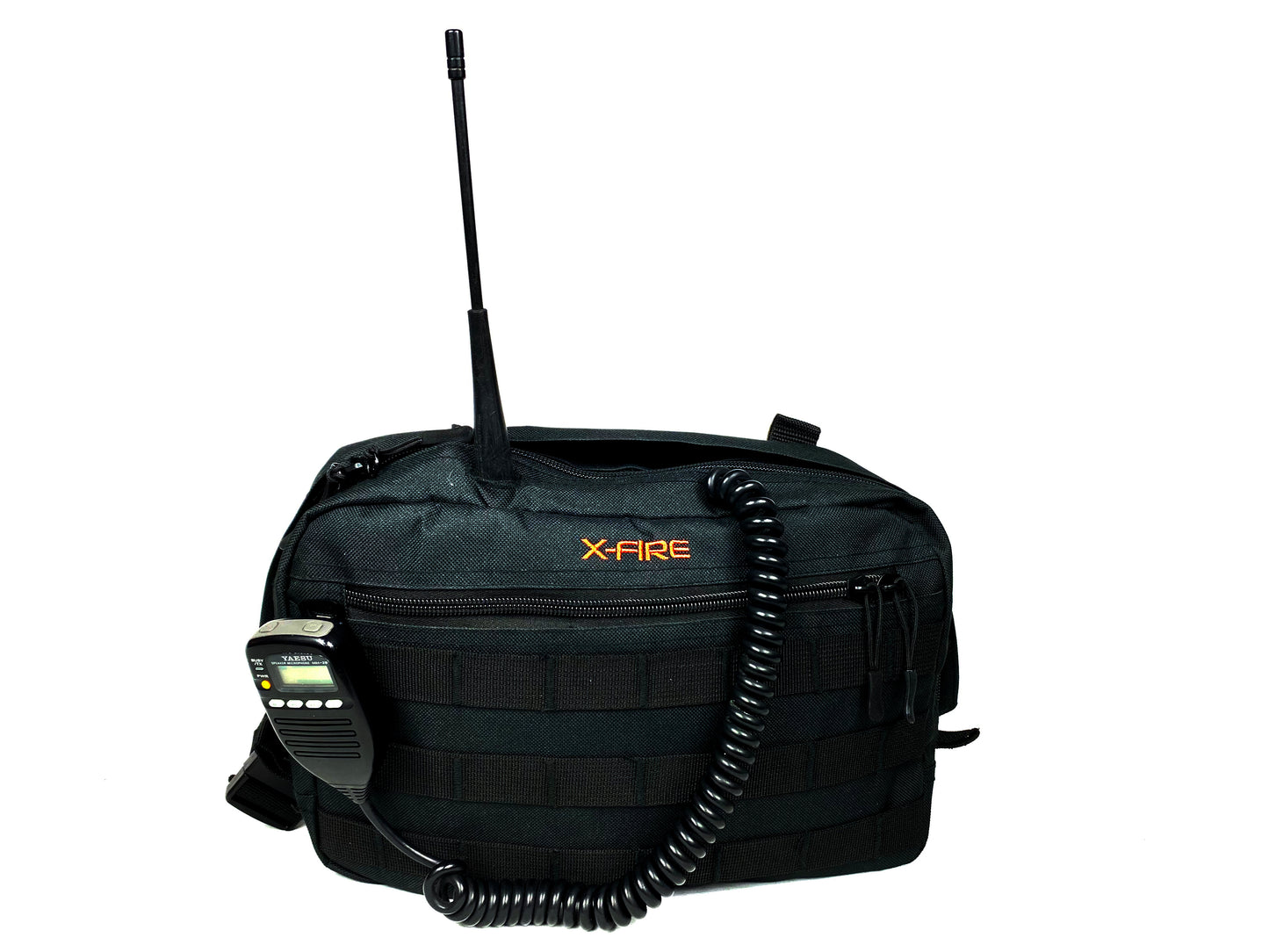 X-FIRE® MOLLE Radio Chest Harness Pack Tool Bag with Dual Antenna Ports